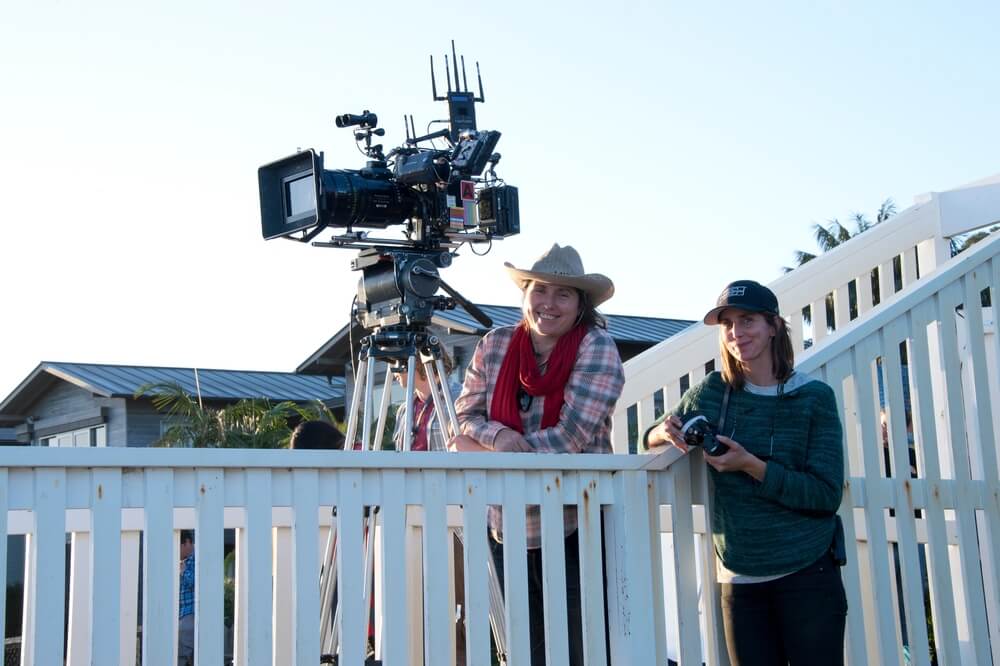 Bonnie Elliott ACS with 1st AC Nillis Finne