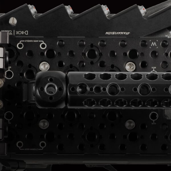 Accessoires modulaires Panavision sur la caméra Sony Venice 2