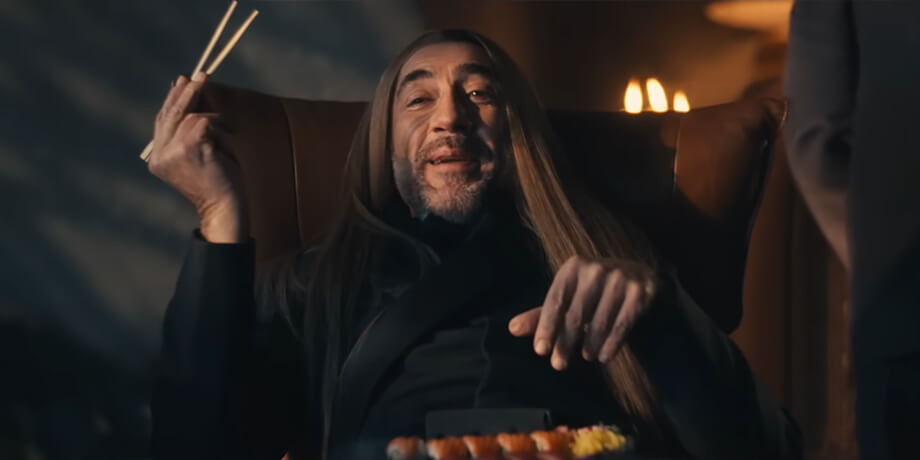 Panalux Uber Eats commercial still