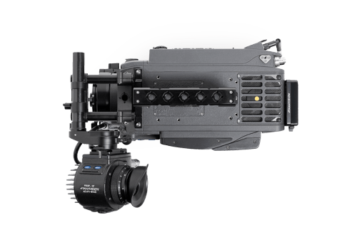 Vue latérale alternative de la caméra Arri Alexa XT